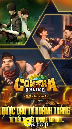 Game Contra online miễn phí
